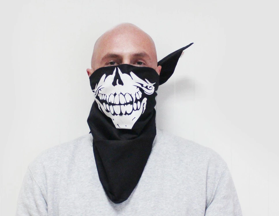 Other KAUKĖS ŠALIKAS BANDANA MOTOCIKLŲ GRAFIKA