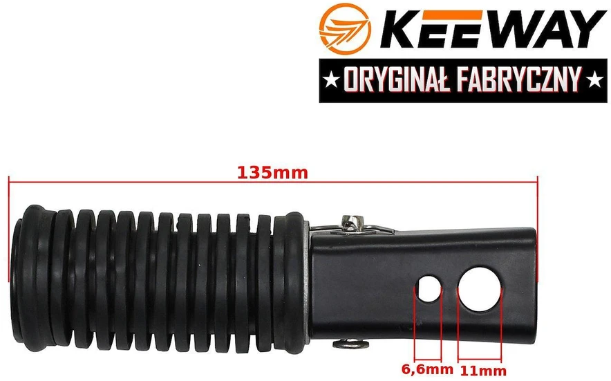 Other KELEIVIO PUSĖS KOJA DĖŽINĖ KEEWAY HURRICAN 50 2T ORIGINALUS