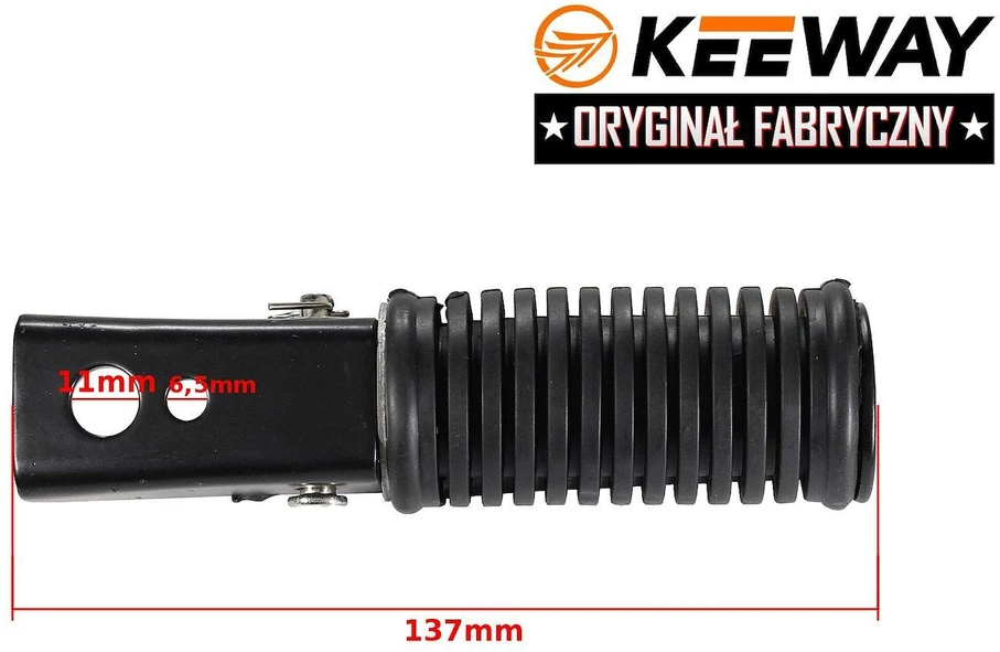 Other KELEIVIO PUSĖS KOJELĖ KEEWAY HURRICAN 50 2T ORIGINALUS