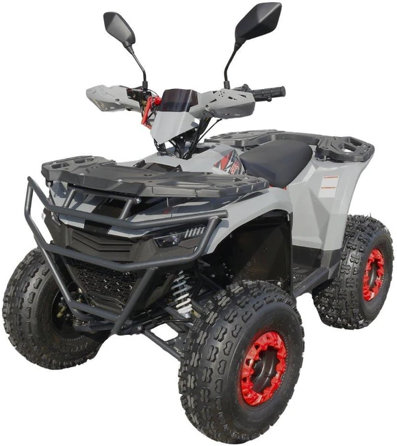 Other KETURRATIS ATV 125 SEEYA BLAZER B6 PILKA-RAUDONA PAVARA 1+1 8 col. PLIENINIAI RATLANKIAI