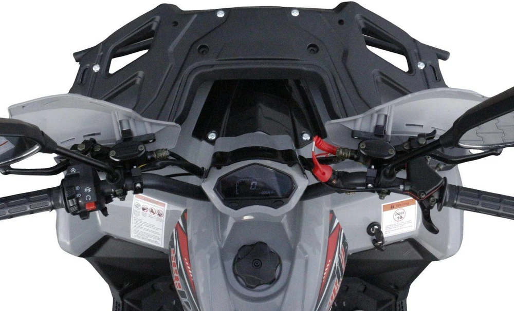Other KETURRATIS ATV 125 SEEYA BLAZER B6 PILKA-RAUDONA PAVARA 1+1 8 col. PLIENINIAI RATLANKIAI