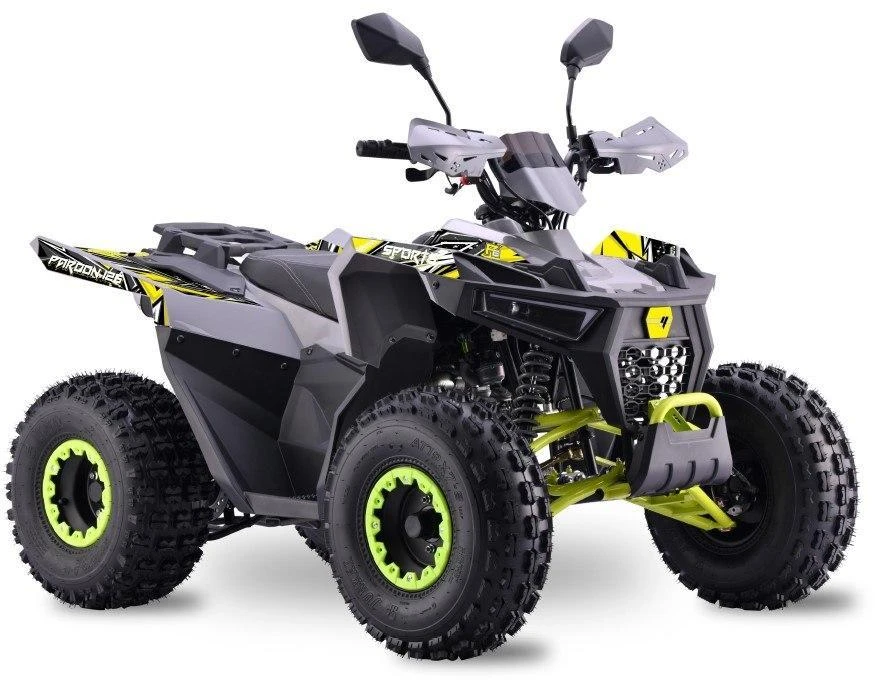 Other KETURRATIS ATV 125 SEEYA PAROON P6 JUODA-ORANŽINĖ 1+1 PAVARA 8 col. PLIENINIAI RATLANKIAI