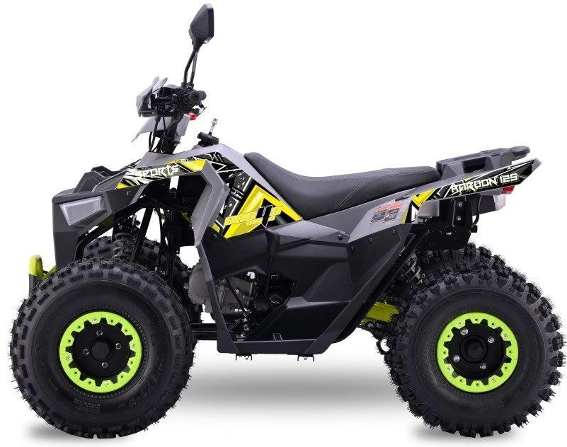 Other KETURRATIS ATV 125 SEEYA PAROON P6 JUODA-MĖLYNA 1+1 PAVARA 8 col. PLIENINIAI RATLANKIAI