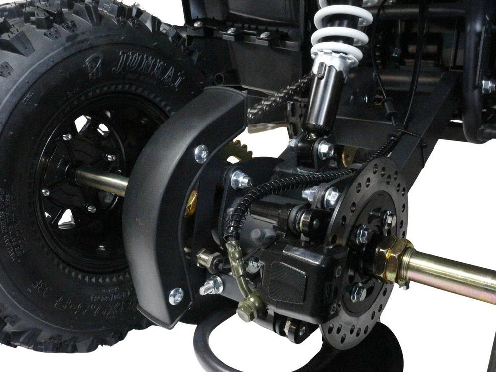 Other KETURRATLANKIS ATV 125 SEEYA BLAZER B6 JUODA-MĖLYNA 1+1 PAVARA 8" ALIUMINIO RATLANKIAI
