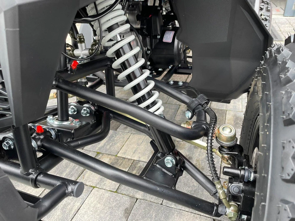 Other KETURRATLANKIS ATV 125 SEEYA PAROON P6 JUODA-ORANŽINĖ 1+1 PAVARA 8" ALIUMINIO RATLANKIAI