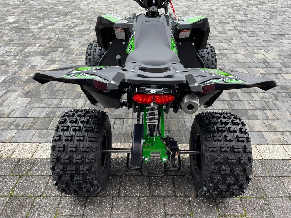 Other KETURRATUKIS ATV 125 SEEYA PAROON P6 JUODA-ŽALIA 1+1 PAVARA 8'' ALIUMINIO RATLANKIAI