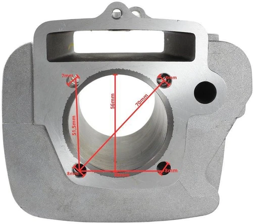 Other KRYŽMINIS CILINDRAS YX140 56mm APOLLO KAYO ZIPP 1P56FMJ