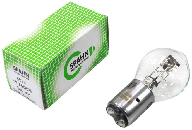Other Lemputė 6V 35/35W BA20d BILUX SPAHN (be ECE)