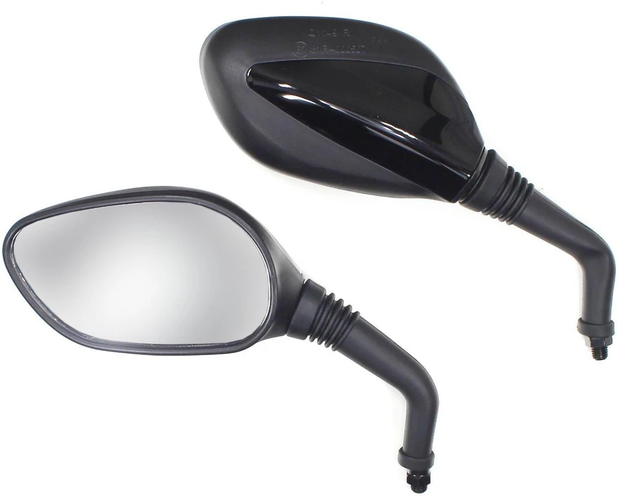 Other MOTOCIKLO VEIDRODĖLIAI MOTOROLERIUI, ATV, MOPEDUI, Juodas M10 OXF-14078 E7 OX