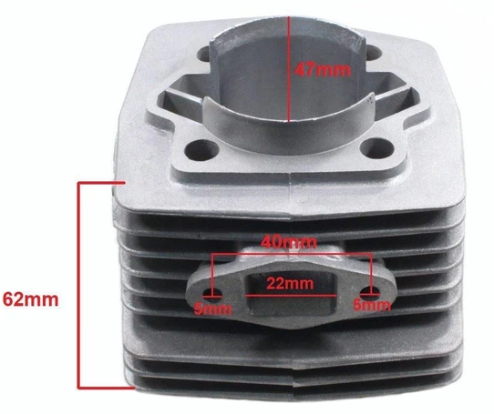 Other Pilnas cilindras 80 47 mm motociklo varikliui