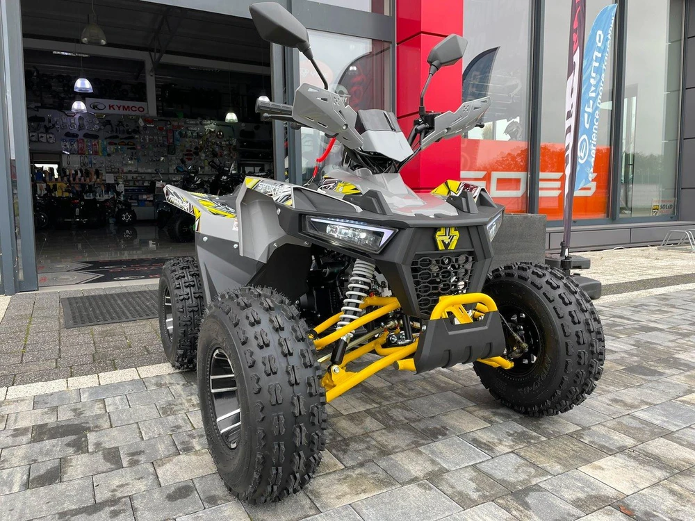 Other QUAD ATV 125 SEEYA PAROON P6 PILKAI GELTONI KARTUARAI 1+1 8'' ALUMINIUMINIAI RANTAI