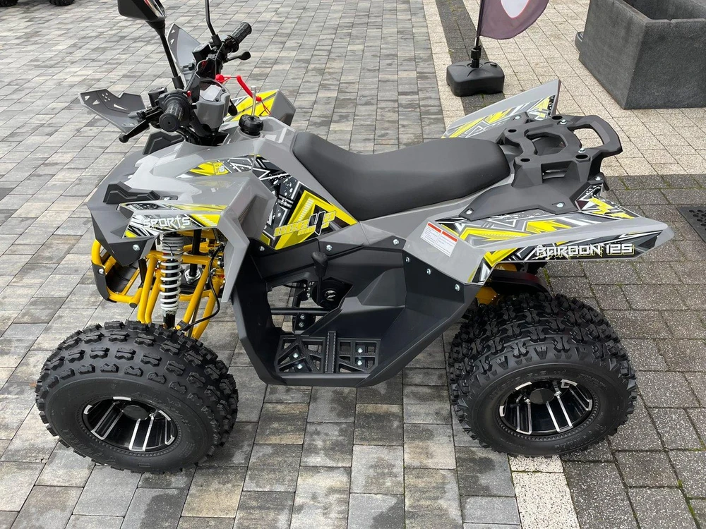 Other QUAD ATV 125 SEEYA PAROON P6 PILKAI GELTONI KARTUARAI 1+1 8'' ALUMINIUMINIAI RANTAI