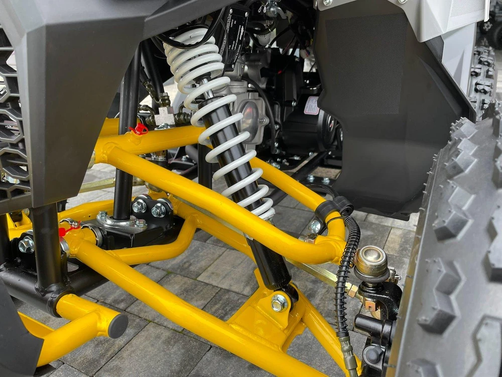 Other QUAD ATV 125 SEEYA PAROON P6 PILKAI GELTONI KARTUARAI 1+1 8'' ALUMINIUMINIAI RANTAI