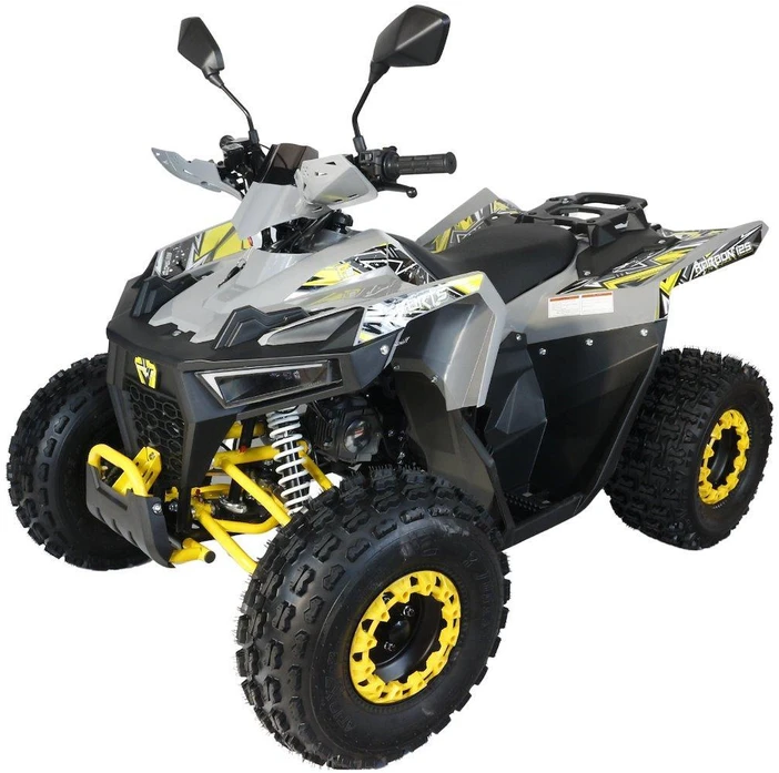 Other QUAD ATV 125 SEEYA PAROON P6 PILKAI GELTONI 1+1 8 colių PLIENINIAI RATAI