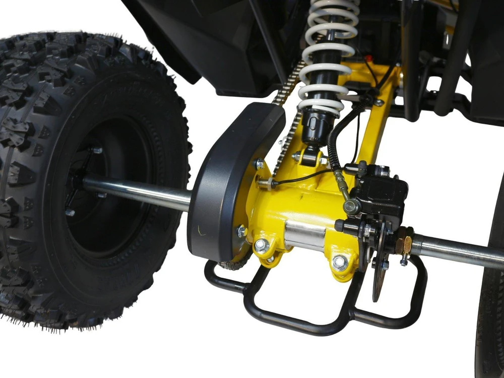 Other QUAD ATV 125 SEEYA PAROON P6 PILKAI GELTONI 1+1 8 colių PLIENINIAI RATAI