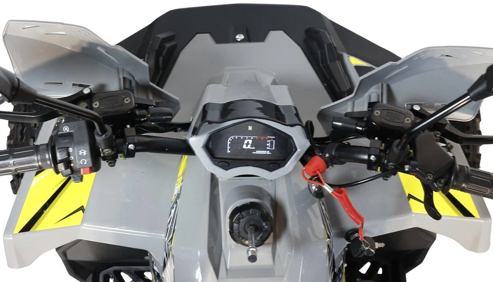 Other QUAD ATV 125 SEEYA PAROON P6 PILKAI GELTONI 1+1 8 colių PLIENINIAI RATAI