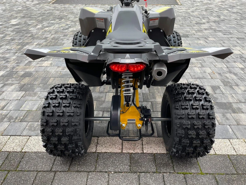 Other QUAD ATV 125 SEEYA PAROON P6 PILKAI GELTONI KARTUARAI 1+1 8'' ALUMINIUMINIAI RANTAI