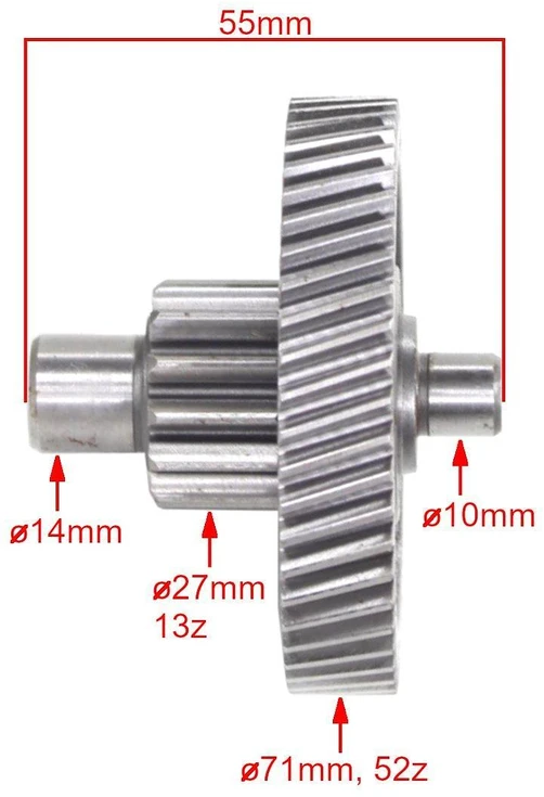 Other QUANTUM 2T DVIGUBOS 52/13t PAVARŲ DĖŽĖS REŽIMAS
