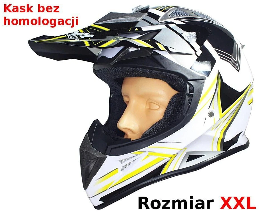 Other SAFEBET HF-116 Baltas Q158 GELTONAS XXL ŠALMAS (BE ECE SERTIFIKAMO)
