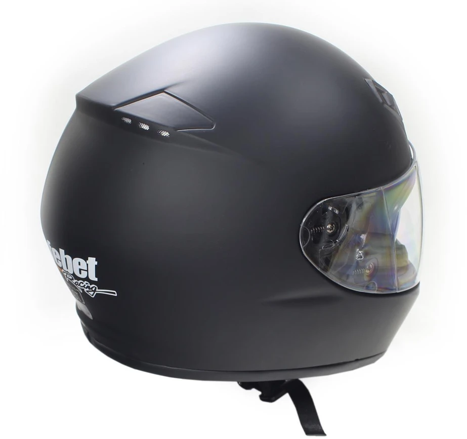 Other SAFEBET HF-125A plokščia juodo S formos šalmas (be ECE) FMVSS 218