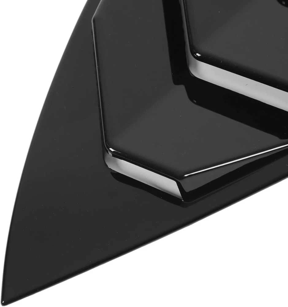 Other Šoninio lango spoileris "Tesla Model Y" 2021-2023 m. modeliui - 2 vnt. ABS trikampio dangtelis, juodas