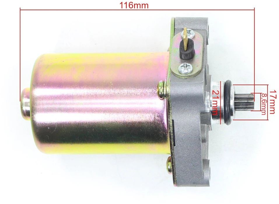 Other STARTER MOTOR PEUGEOT 100 ELYSEO SPEEDFIGHT HONDA LEAD 90 BALI SCOOPY SRX 90 SHADOW 9z JT