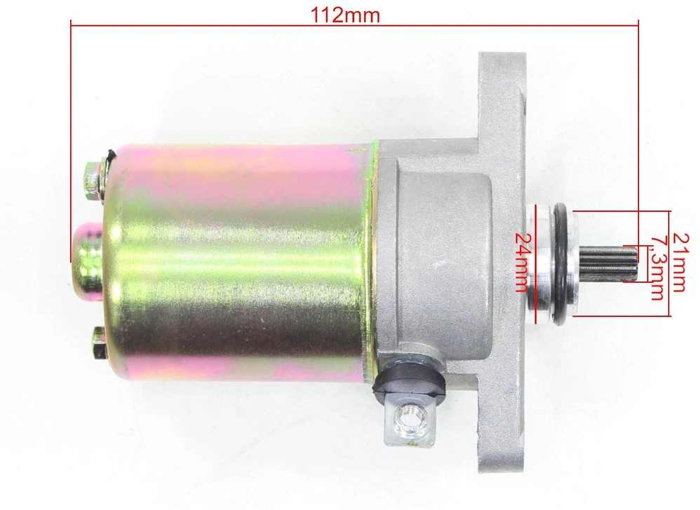 Other STARTER MOTOR ZIPP QUANTUM 50 2T 10z JT