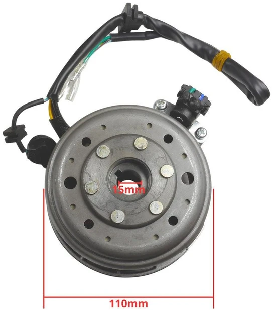 Other UŽDEGIMO ĮTAISAS STATORIAUS KRYŽIAUS YX140 APOLLO KAYO JUNAK ZIPP MRF 1P56FMJ + MAGNETO