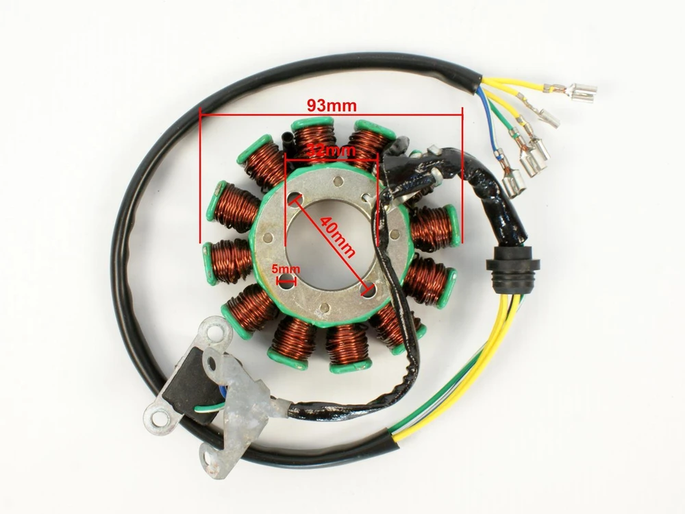 Other UŽDEGIMO ĮTAISAS STATORIUS ATV 200/250 CG 12 RITIŲ 85mm