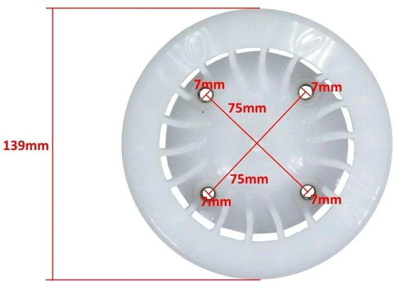 Other VARIKLIO AUŠINIMO VENTILIATORIUS ATV 150 GY6-150 DIABLO 157QMJ FUXIN