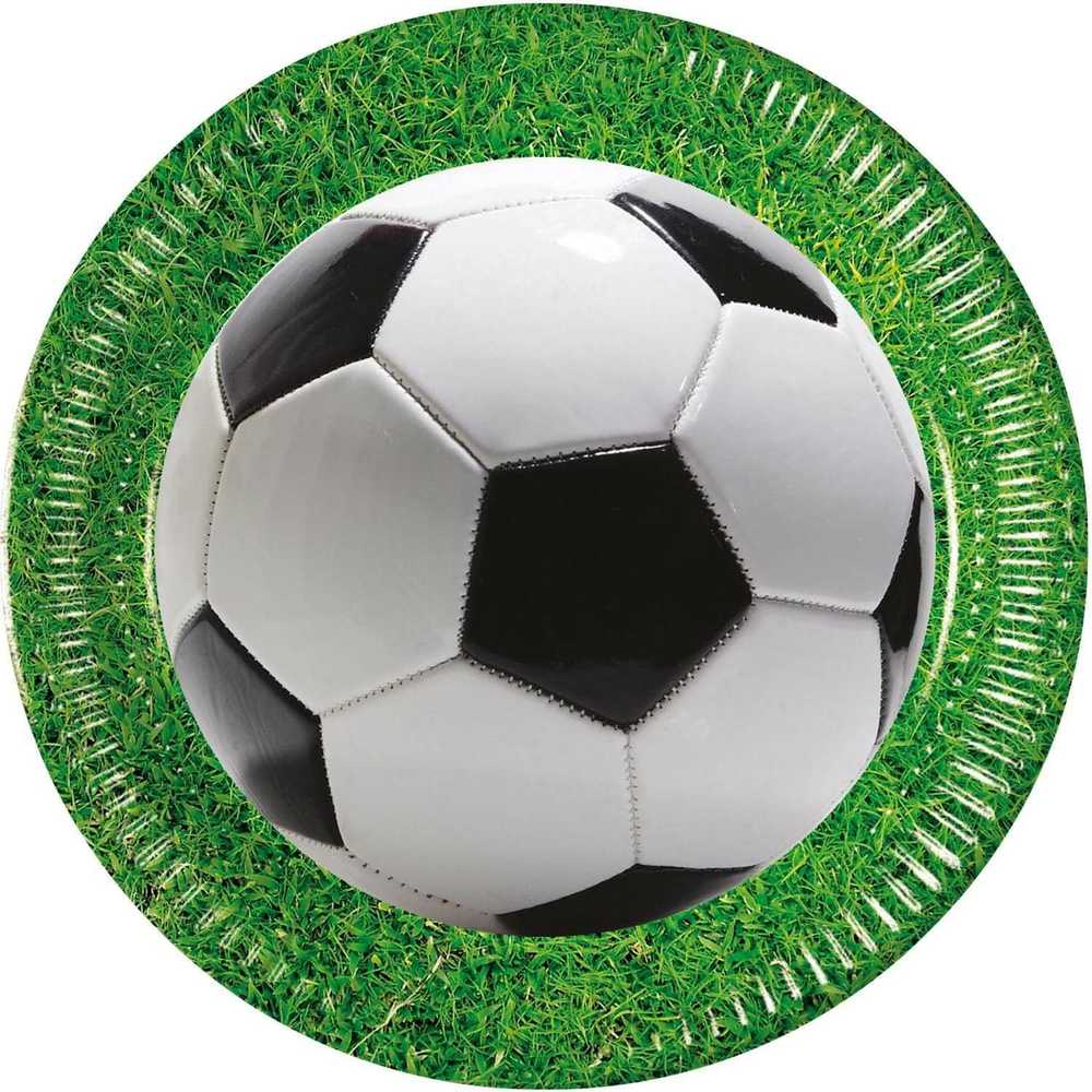OTHER Vienkartinių indų rinkinys - futbolas 0657039308746