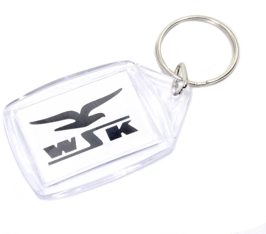 Other WSK raktų pakabukas baltas ir juodas K10