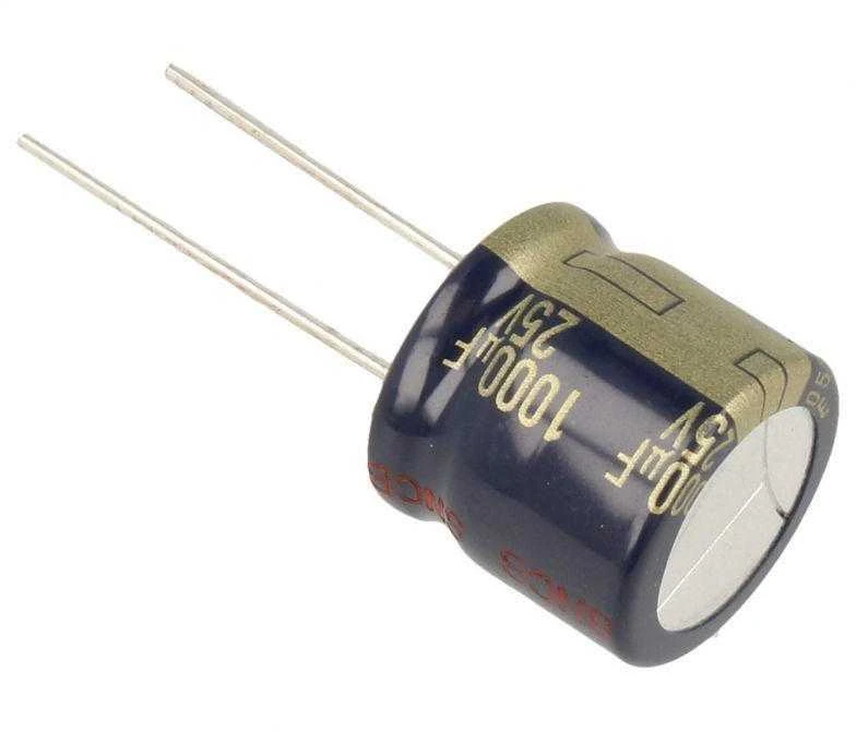 Panasonic Radialinis Kondensatorius 105░ Žemas Impedansas 15x16mm BMW 3er 5er 7er E36 E46 E90 E91 E92 E93