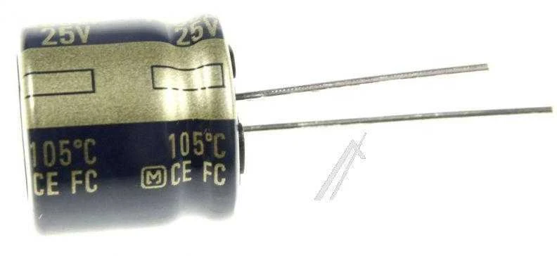 Panasonic Radialinis Kondensatorius 105░ Žemas Impedansas 15x16mm BMW 3er 5er 7er E36 E46 E90 E91 E92 E93