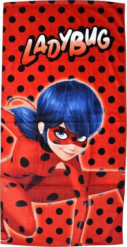 Paplūdimio rankšluostis "Miraculous Ladybug" 70x140 cm