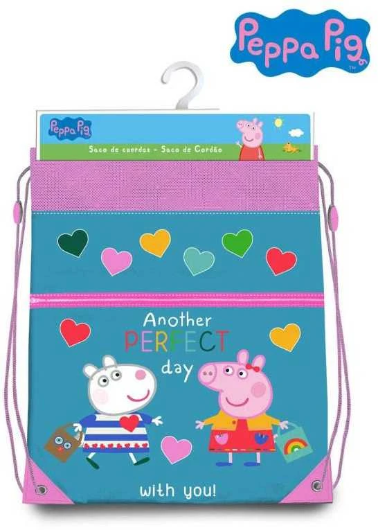 Peppa Pig sportinis krepšys treniruoklių krepšys 42 cm
