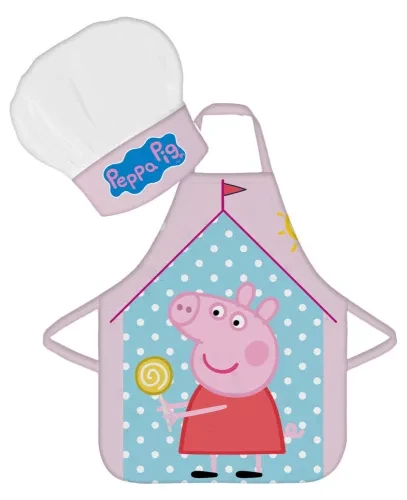 Peppa Pig „Peppa“ kiaulės virtuvės prijuostė
