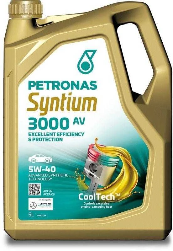 PETRONAS variklio alyva SYNTIUM 3000 AV 5W-40 SN 5L