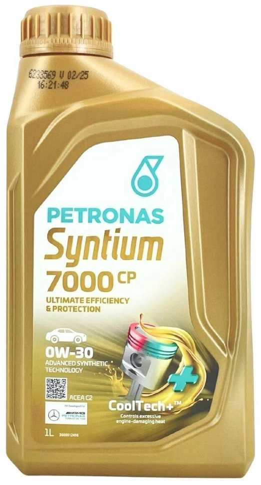 PETRONAS variklio alyva SYNTIUM 7000 CP 0W-30 1L