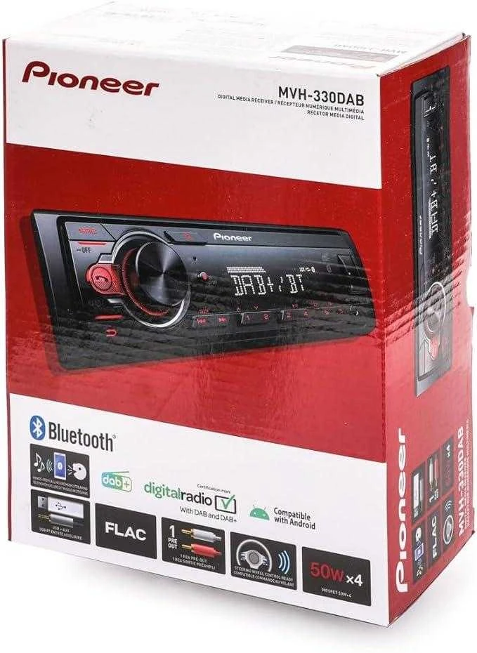 Automagnetola Pioneer MVH-330DAB