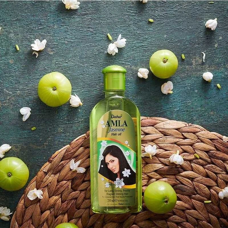 Aliejus plaukams DABUR AMLA Jasmine, 200ml