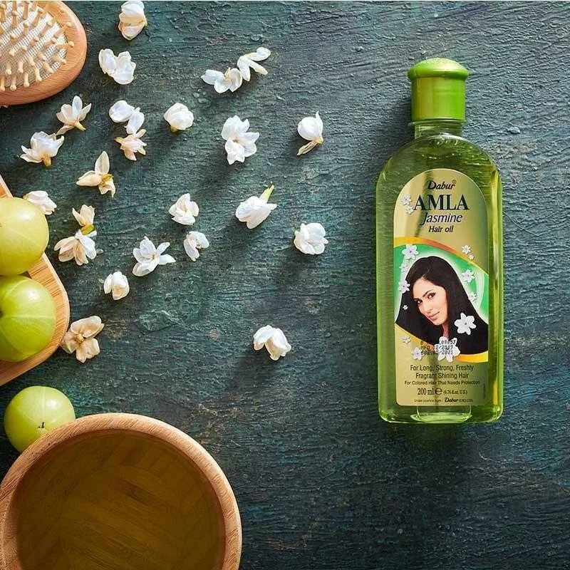 Aliejus plaukams DABUR AMLA Jasmine, 200ml