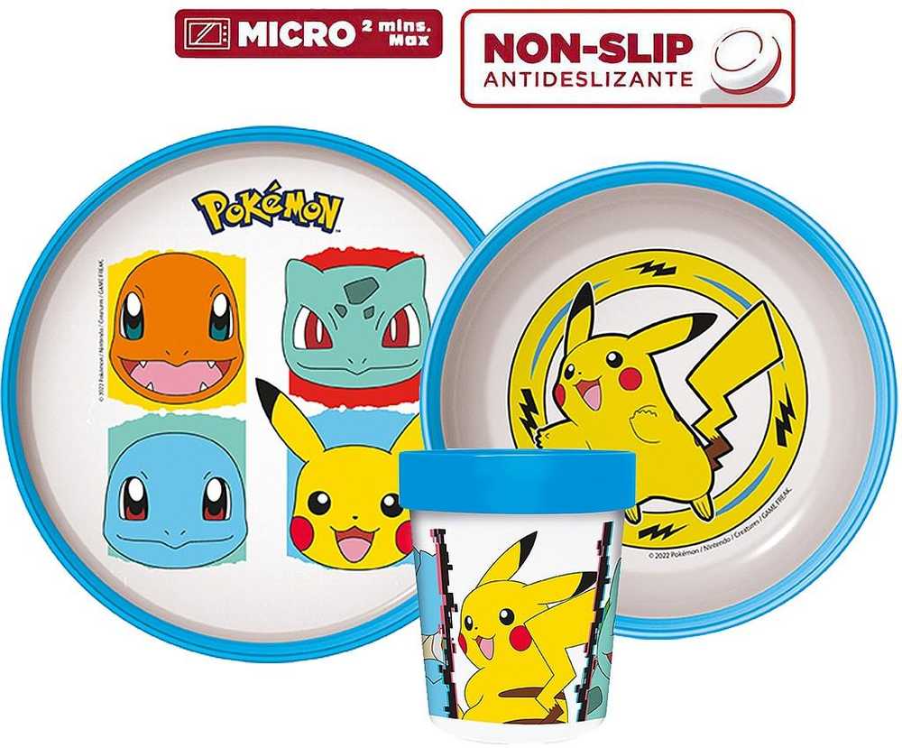 Pokémon Core neslystantis vakarienės rinkinys, plastikinis rinkinys
