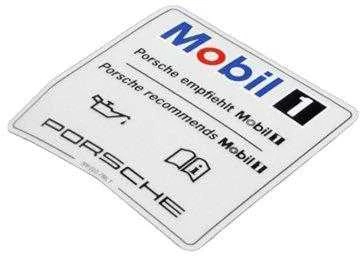 Porsche 718 991 992 Mobil 1 Aitvaros Lipdukas Originalus 7PP010786T