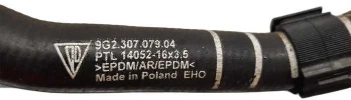 Porsche 718 Boxster Cayman Aušinimo Šlaunio Grąžinimo Vamzdis Originalus 9G230707904