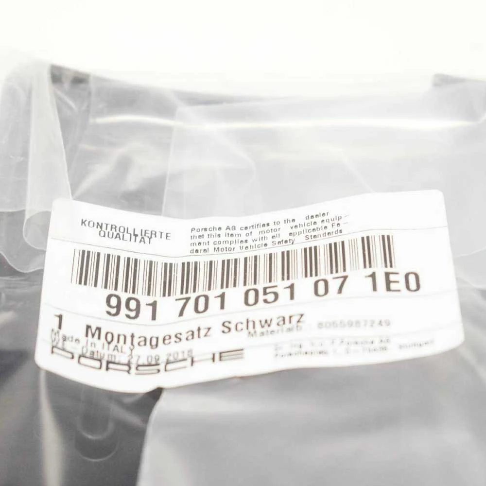 PORSCHE 911 991 Priekinis Bamperis Licencijos Plokštelės Laikiklis 991701051071E0 NAUJAS ORIGINALUS