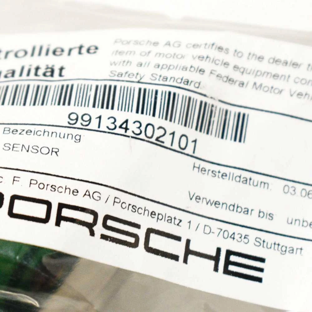 PORSCHE 911 991 priekinių žibintų aukščio jutiklis 99134302101 NAUJAS GENUINALUS
