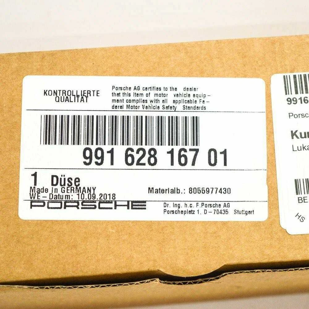 Porsche 911 991 žibintų plovimo sistema kairė 99162816701 991.628.167.01 NAUJA ORIGINALI