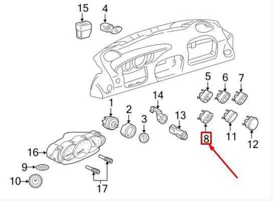 PORSCHE 911 996 galinio spoilerio jungiklis 99661315510A05 NEW GENUINE