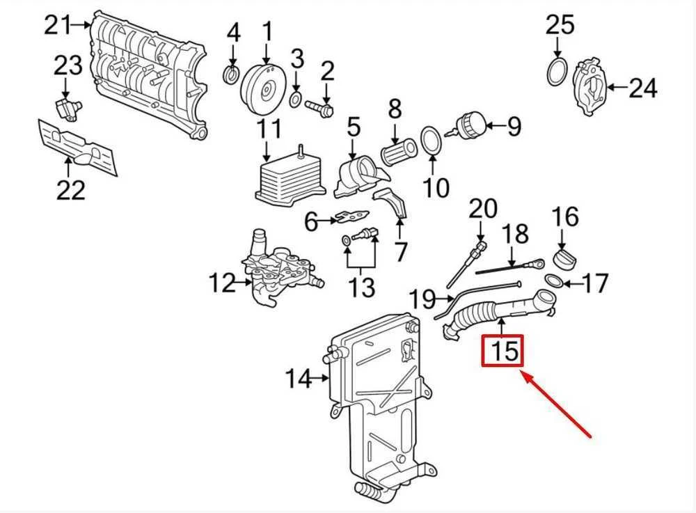 PORSCHE 911 996 Variklio Aliejaus Pildymo Vamzdis 99610715059 NAUJAS ORIGINALUS